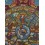 Hand Painted Buddhist Wheel of Life Thangka Thanka Scroll Painting