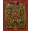 Hand Painted Tibetan Buddhist Buddha Life Story Thangka Scroll Painting