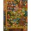 Hand Painted Tibetan Buddhist Buddha Life Story Thangka Scroll Painting