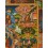 Hand Painted Tibetan Buddhist Buddha Life Story Thangka Scroll Painting