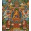 Hand Painted Tibetan Buddhist Buddha Life Story Thangka Painting