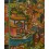 Hand Painted Tibetan Buddhist Buddha Life Story Thangka Scroll Painting