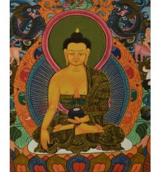 Traditional Buddhist Tibetan style Buddha Life Story Thanka painting