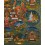 Hand Painted Tibetan Buddhist Buddha Life Story Thangka Painting