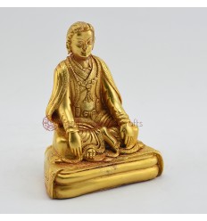 Machine Made  Copper Alloy Gold Plated 4.5" Marpa Statue