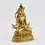 Hand Made 9.5" Amitayus / Aparmita Buddha Copper Gold Gilded Antique Finish Statue