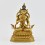 Hand Carved Gold Gilded & Hand Face Painted Buddhist Tibetan Vajrasattva Statue