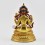 Hand Made Gold Gilded & Hand Face Painted Buddhist Tibetan Chenrezig / Avalokiteshvara Statue