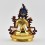 Hand Made Copper Alloy with Gold Gilded Green Tara / Drolma Statue