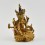 Beautiful Gold Plated and Hand Painted Face 6.5" Vasundhara Statue