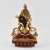 Hand Made Copper Alloy with 24 Karat Gold Gilded 9" Aparmita Shakti Statue