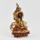Hand Made Copper Alloy with 24 Karat Gold Gilded 9" Aparmita Shakti Statue