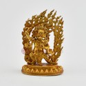 Good Quality Copper Alloy with Gold Plated 2.75" Vajrapani Statue