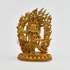 Good Quality Copper Alloy with Gold Plated 3.75" Vajrapani Statue