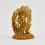 Good Quality Copper Alloy with Gold Plated 3.75" Vajrapani Statue