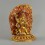 Copper Alloy with Gold Plated 6" Vajrapani / Chana Dorje Statue