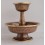 Fine Quality 6.5" Hand Crafted Copper Alloy Gold Plated Tibetan Buddhist Serkyem Set from Patan, Nepal