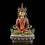 Hand Made Copper Alloy, Hand Painted with 24 Karat Gold Gilded and Hand Painted Face 14.5" Aparmita / Tsepame Statue
