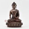 Hand Made Copper Alloy in Oxidation Finish 7.5" Shakyamuni Buddha Statue