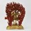 Hand Made Copper Alloy with 24 Karat Gold Gilded 11" Citipati Statue