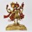 Hand Made Copper Alloy with 24 Karat Gold Gilded 11" Citipati Statue