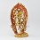 Hand Made Copper Alloy with Fully Gold Gilded 13.5" Magic Labdron Statue