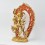 Hand Made Copper Alloy with Fully Gold Gilded 13.5" Magic Labdron Statue