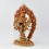 Hand Made Copper Alloy with 24 Karat Gold Gilded and Hand Painted Face 14" Hevajra Statue