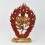 Hand Made Copper Alloy with 24 Karat Gold Gilded and Hand Painted Face 14" Hevajra Statue