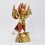 Hand Made Copper Alloy with Fully Gold Gilded 11" Garuda Statue