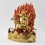 Hand Made Copper Alloy with Fully Gold Gilded 9.25" Chemar Statue