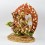 Hand Made Copper Alloy Gold Gilded and Hand Painted Face 14" Dorje Lhakpa Statue