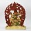 Hand Made Copper Alloy Gold Gilded and Hand Painted Face 14" Dorje Lhakpa Statue