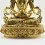 Tibetan Buddhist Copper Alloy with Gold Gilded, Hand Painted Face 19" Aparmita Statue