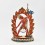 Hand Made Gold Gilded and MultiColor Finish 12.5" Vajrayogini Statue