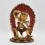 Hand Made Gold Gilded and Hand Painted Face 7.5" Ekajata Statue