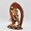 Hand Made Gold Gilded and Hand Painted Face 7.5" Ekajata Statue