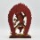 Hand Made Gold Gilded and Hand Painted Face 7.5" Ekajata Statue