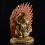 Hand Made Gold Gilded and Hand Painted Face 20" Achala - Chandamaharoshana Statue