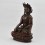 Hand Made Copper Alloy in Oxidation Finish 13.25" Crowned Sakyamuni Buddha Statue