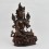 Hand Made Copper Alloy in Oxidation Finish 13" Green Tara / Dholma Statue