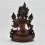 Hand Made Copper Alloy in Oxidation Finish 13" Green Tara / Dholma Statue