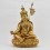 Hand Made Copper Alloy with Fully Gold Gilded 14" Guru Rinpoche Statue