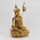 Hand Made Copper Alloy with Fully Gold Gilded 14" Guru Rinpoche Statue