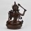 Hand Made Copper Alloy in Oxidation Finish 14.5" Manjushri / Jambiyang Statue