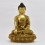 Hand Made Gold Gilded and Hand Painted Face 13" Sakyamuni Buddha / Tomba Statue