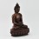 Hand Made Copper Alloy in Oxidation Finish 8.5" Amitabha Buddha / Opame Statue