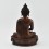 Hand Made Copper Alloy in Oxidation Finish 8.5" Amitabha Buddha / Opame Statue