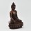 Hand Made Copper Alloy in Oxidation Finish 8.5" Medicine Buddha / Menlha Statue