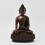 Hand Made Copper Alloy in Oxidation Finish 8.5" Shakyamuni Buddha / Tomba Statue